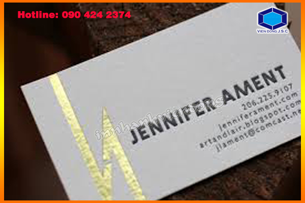Gold Foil Business Cards fast print